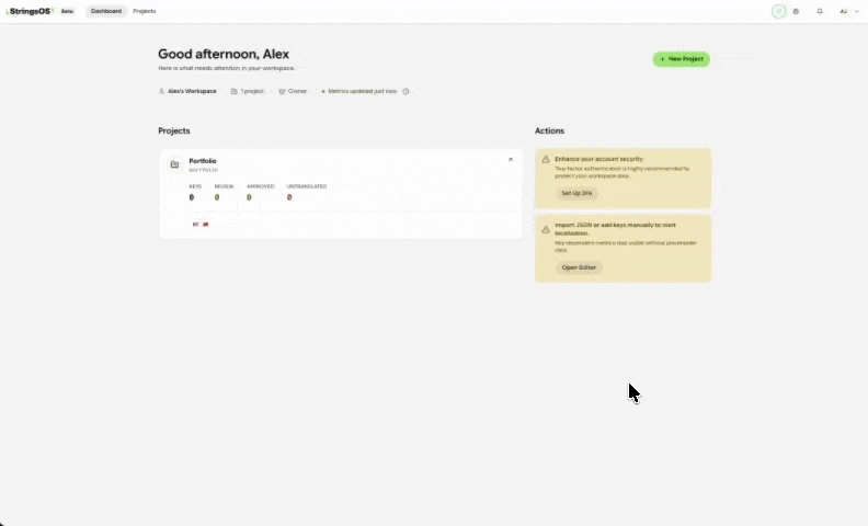 Branch Navigation Guide Animation